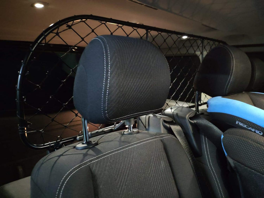 ERGOTECH Trennnetz Trenngitter kompatibel mit Renault Trafic &amp; Opel Vivaro, RDA100-XL16, für Hunde u