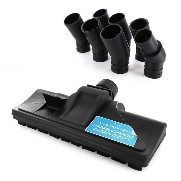DL-pro Universal Staubsaugerdüse Staubsauger Bürste Set mit 7 Kupplungen in verschiedener Durchmesse