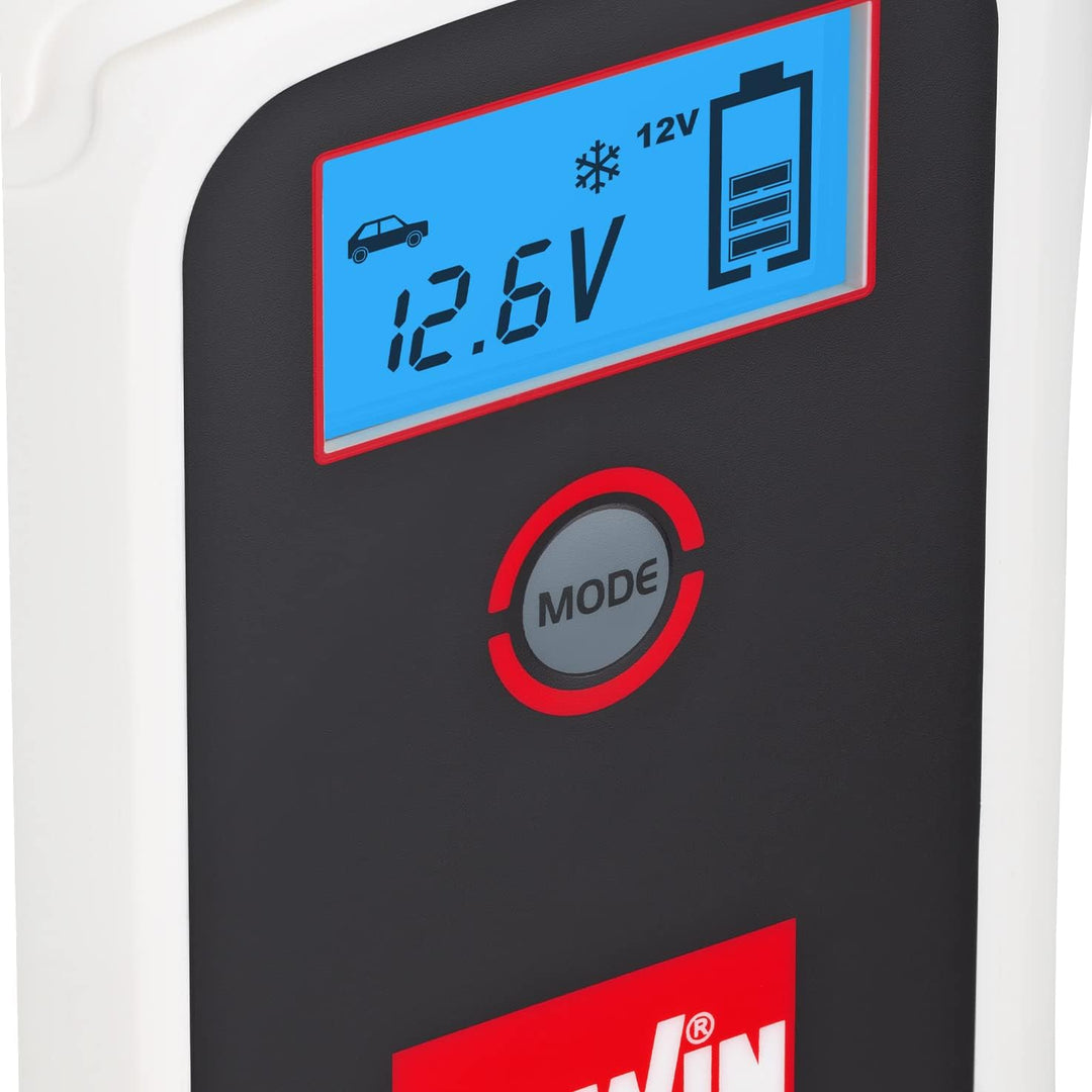 Telwin 807608 Defender 20 Elektronisches Batterielade- und Erhaltungsladegerät für 12/24-V-Batterien