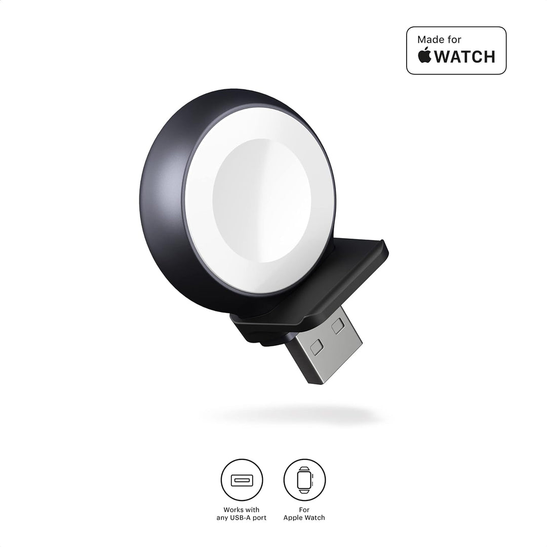 ZENS Stand+Watch 2x10W Aluminium 4in1 kabelloses Ladegerät (Apple & Samsung Fast Charging, Qi/MFi-Ze