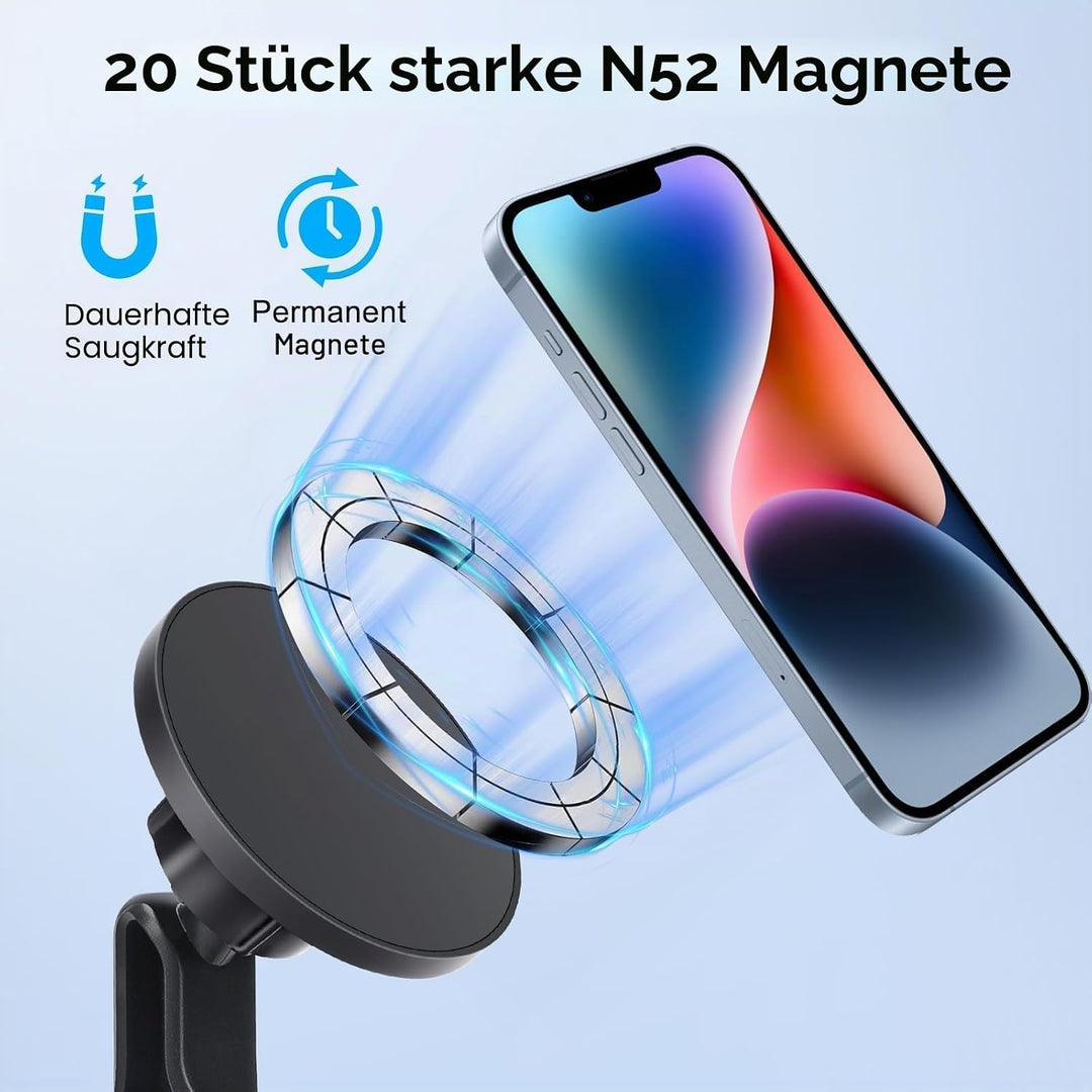 EEEKit Auto Getränkehalter Handyhalterung, Universal Magnetische Becherhalterung Kompatibel mit Mags