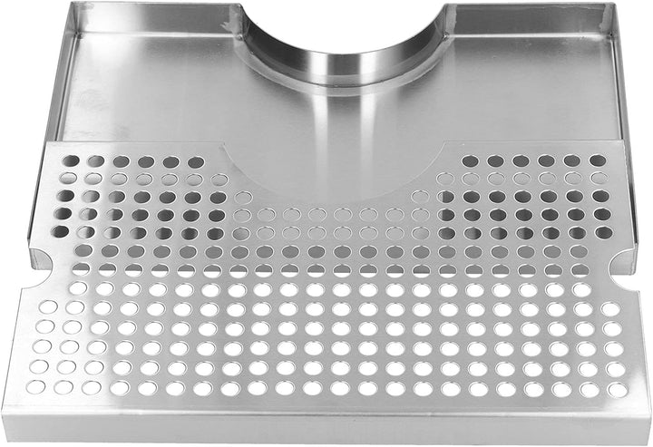 Bar-Tropfschale Edelstahl-Tropfschale Rostfrei Einzigartige glänzende Fass-Tropfschale Leicht zu rei