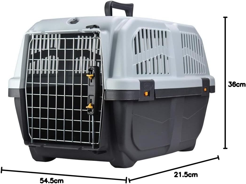 Transportbox "Skudo 2 IATA" grau / creme L x B x H: 55 x 36 x 35 grau L 55 x B 35 x H 36 cm, grau L