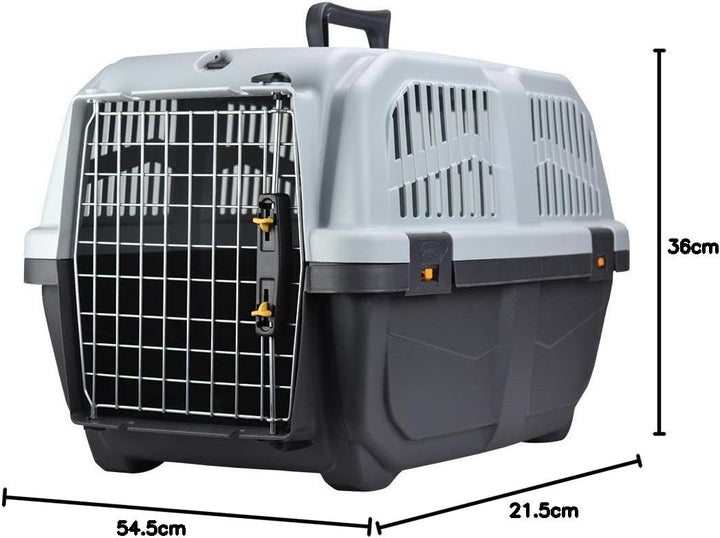 Transportbox "Skudo 2 IATA" grau / creme L x B x H: 55 x 36 x 35 grau L 55 x B 35 x H 36 cm, grau L