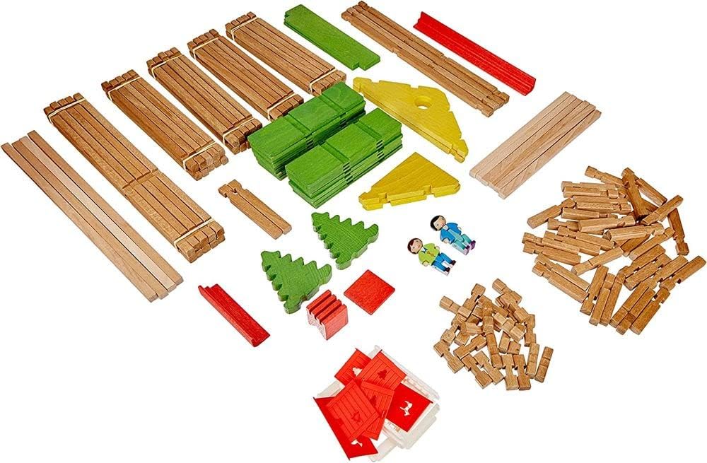 Unbekannt JeuJura - Holzspielzeug - Swiss Chalet - 175 Teile [Spielzeug]