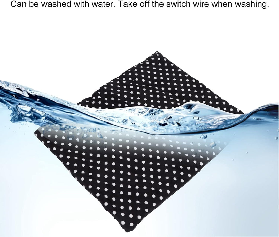 KIMISS 9 W USB-Heizkissen, Waschbar, Faltbar, 3 Temperaturen, 37 X 47 cm, Heizmatten, Zum Aufladen v