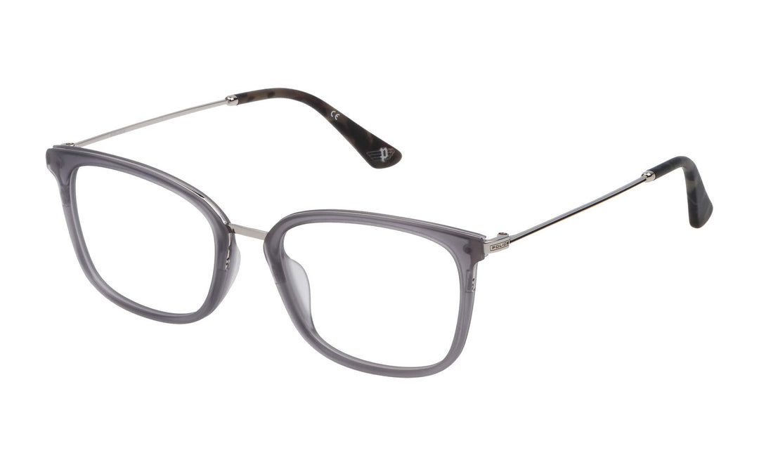Police Herren VPL56151M78M Sonnenbrille, Matt Transp.Grey, 51/19/140