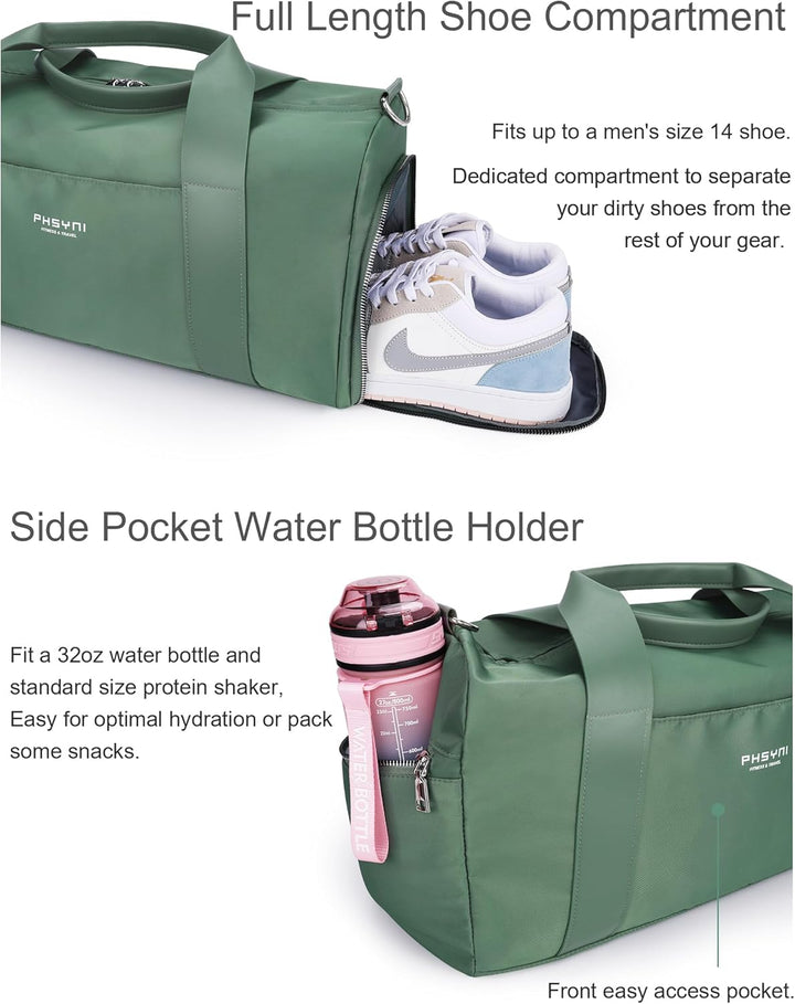 19 Zoll Sporttasche Reisetasche für Damen und Herren,wasserdichte Handgepäcktasche,Trainingstasche f