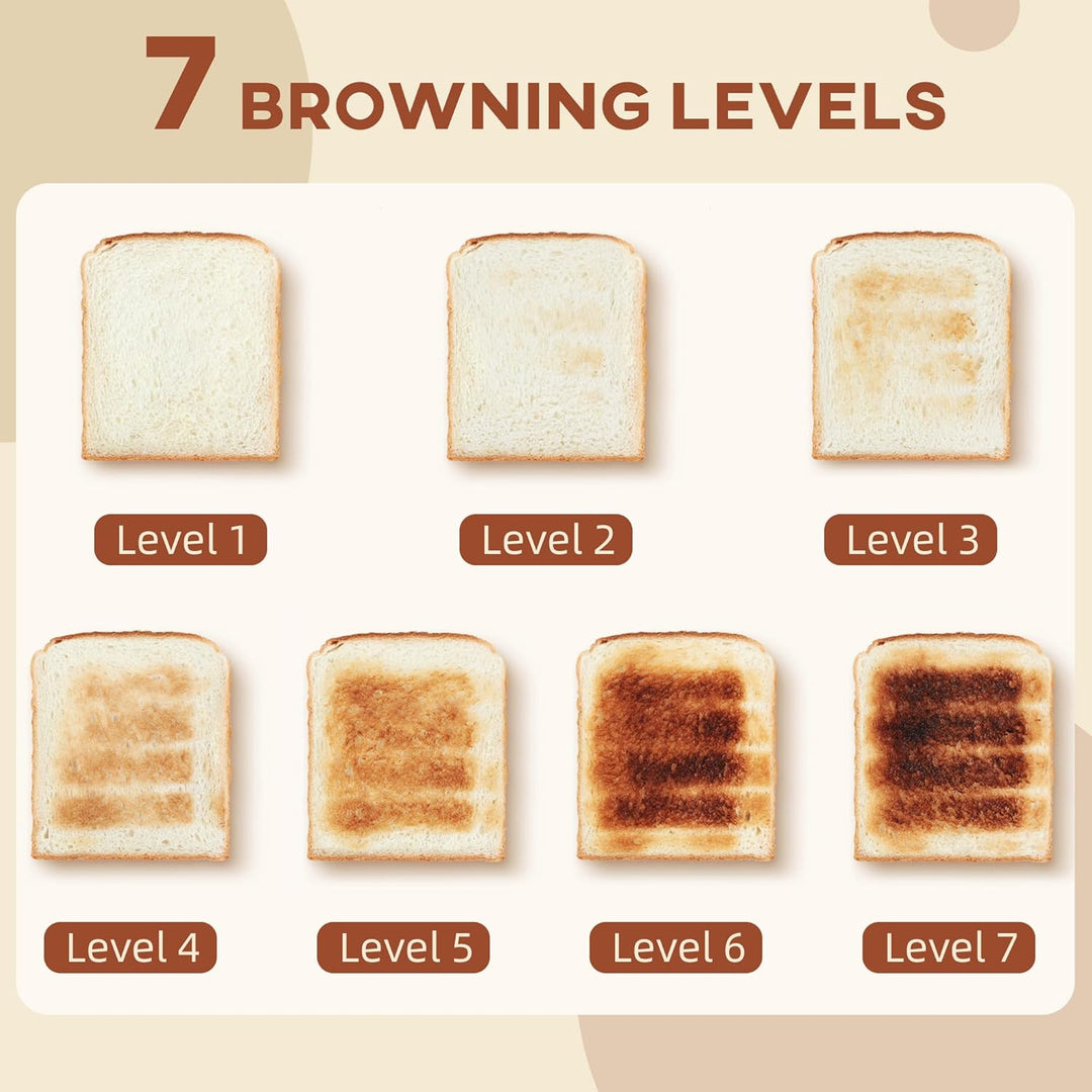 HOMCOM Set Wasserkocher und Toaster 2200W, Wasserkocher 1,7 L Schnellheizer und Toaster 2 Scheiben,