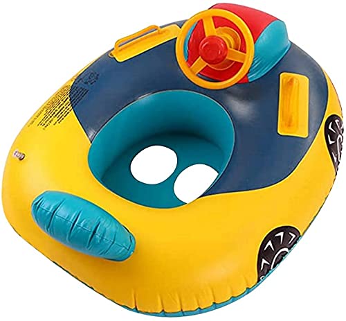 Kinder Aufblasbarer Schwimmring Pool Float Sitz Boot Nettes Auto Baby Floatie Sicherer Sitz Schwimme