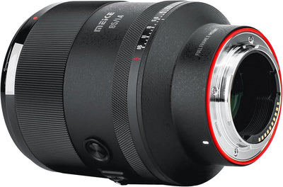 Meike 85mm F1.4 Autofokus Vollformat STM Schrittmotor Portraitobjektiv Kompatibel mit Sony E Mount K