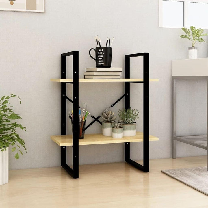 homiuse Metallregal Braun Leiterregal 60x30x70 cm BüCherregal KüChenregal Wand Kinder BüCherregal Re