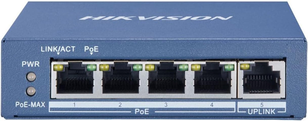 Hikvision 4 PoE 1000M + 1 1000M