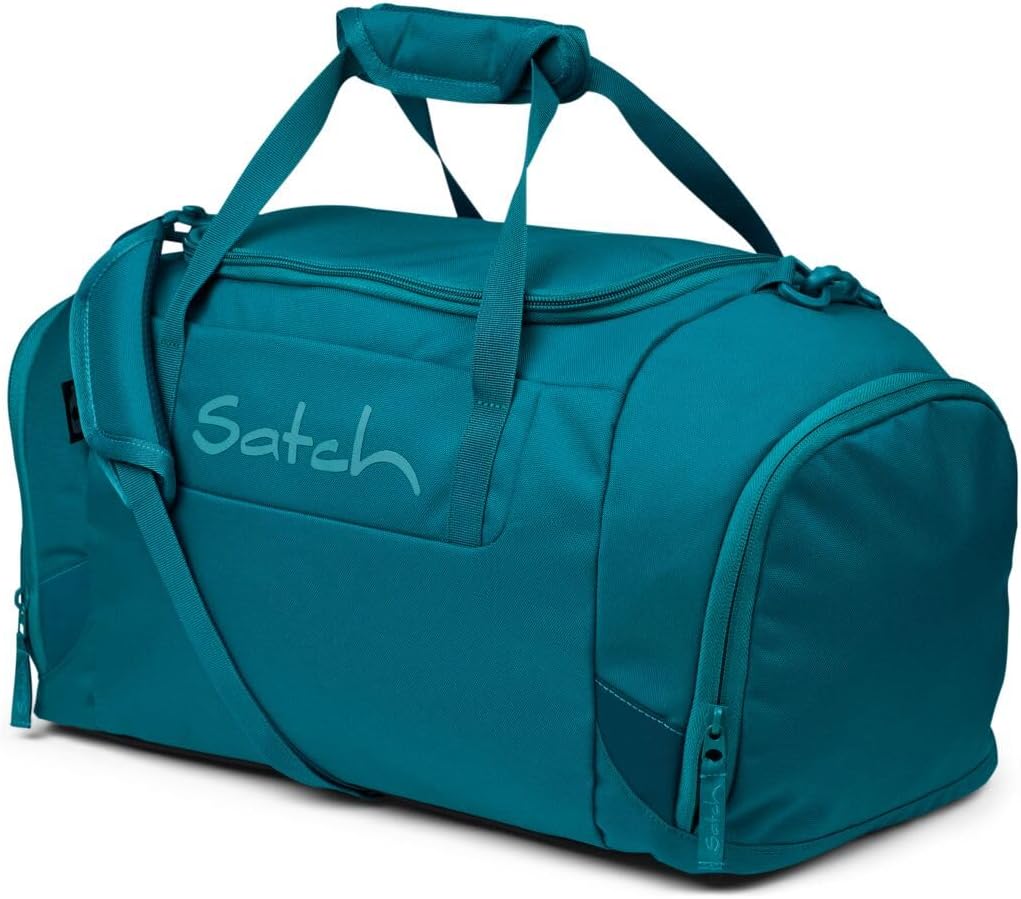 Satch Match Schulrucksack Set 3tlg. (Deep Petrol) inkl. Schlamperbox und Sporttasche, Deep Petrol