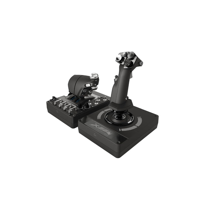 Logitech G X56 H.O.T.A.S. Schubregler & Stick-Controller für Weltraum-Simulationen, 6 Freiheitsgrade