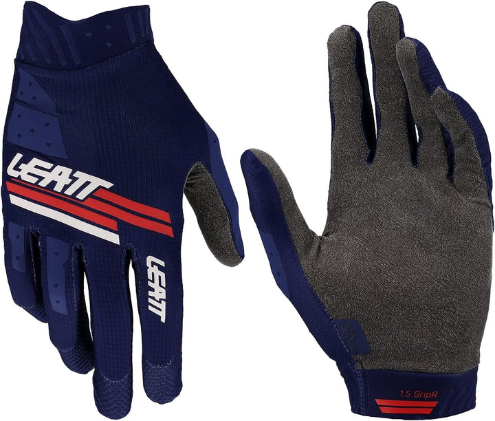 Leatt Handschuhe Moto 1.5 GripR Blau Gr. XL