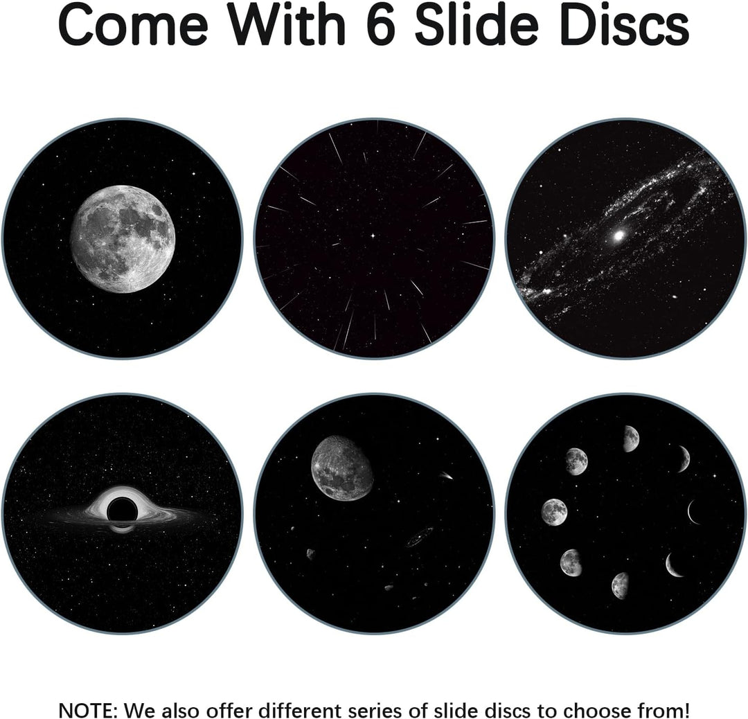 Realistische Scheiben Mond und Stern - Discs für POCOCO Galaxy Lite Star Projector Home Planetarium,