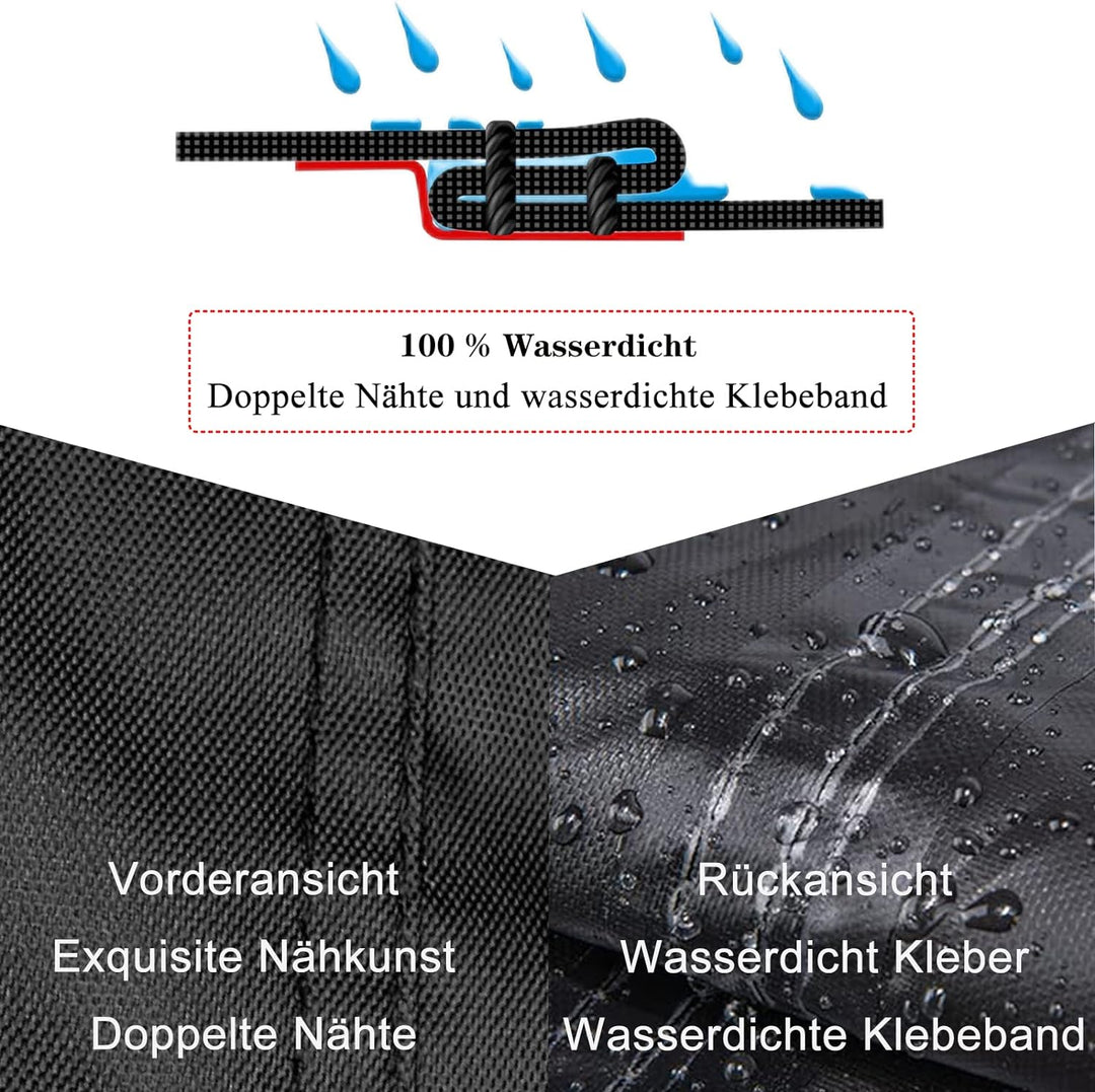 EKQSGLC Hängeliege Abdeckung, 600D Schutzhülle für Schwingliege, Schwebeliege Abdeckhaube Wasserdich
