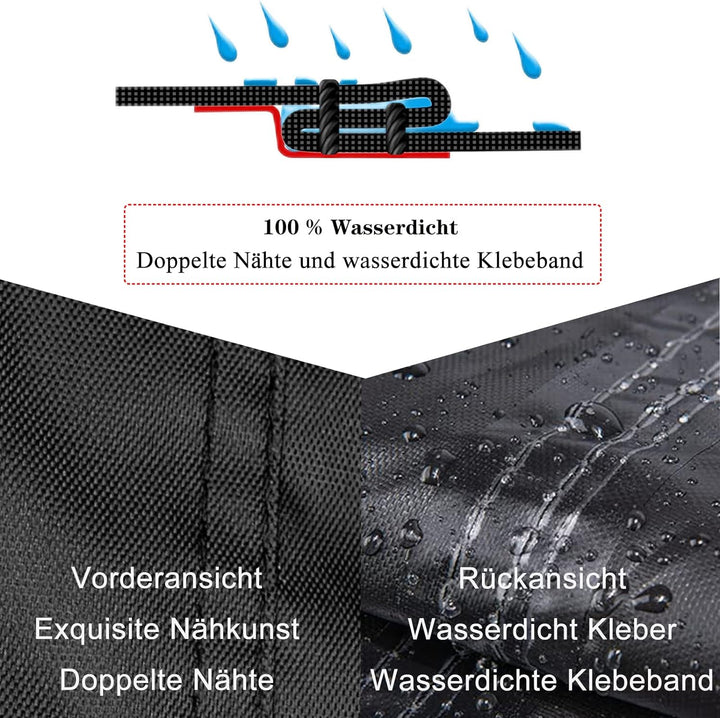 EKQSGLC Hängeliege Abdeckung, 600D Schutzhülle für Schwingliege, Schwebeliege Abdeckhaube Wasserdich