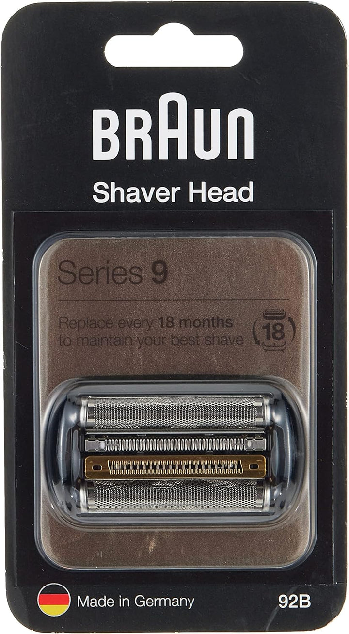 Braun Series 9 Elektrorasierer Scherkopf, Ersatzscherteil kompatibel mit Rasierer Herren Series 9, 9