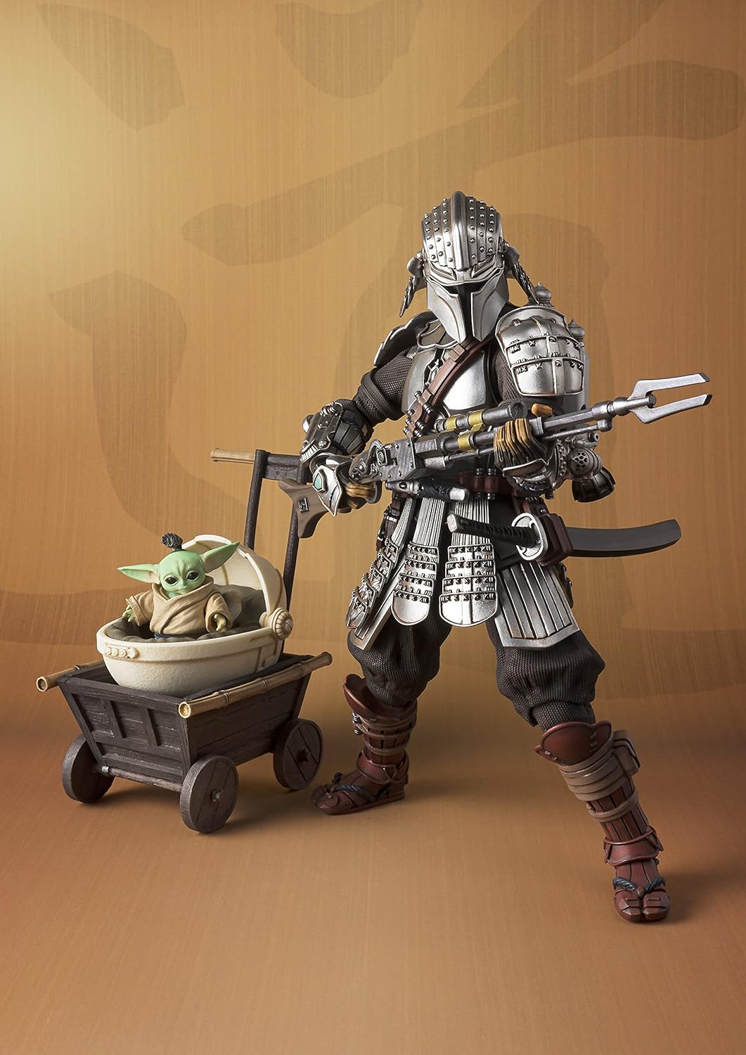 Tamashi Nations - Star Wars: The Mandalorian - Ronin Mandalorian & Grougu (Beskar Armor), Bandai Spi