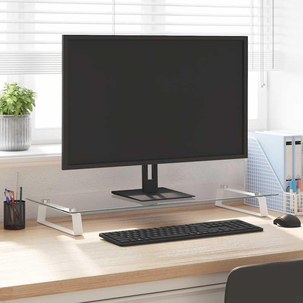 vidaXL Monitorständer, Monitorerhöhung mit Stauraum, Ständer Halterung für Monitor Laptop Drucker, S