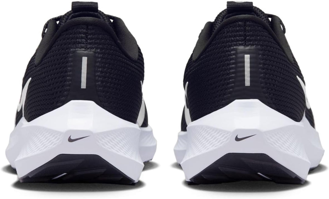 Nike Herren Air Zoom Pegasus 40 Sneaker 40.5 EU Black White Iron Grey, 40.5 EU Black White Iron Grey