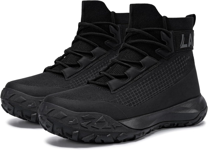 LARNMERN Arbeitsschuhe Herren Damen Sicherheitsschuhe SRC rutschfest Antistatisch Stahlkappenschuhe