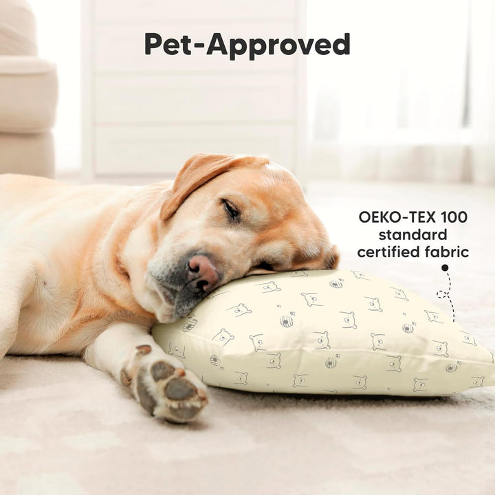 2er Pack Kleinkind Kissen 33 x 45 cm - Weich Bio Baumwolle Kissen Kinder - Kleinkind Kopfkissen Zum