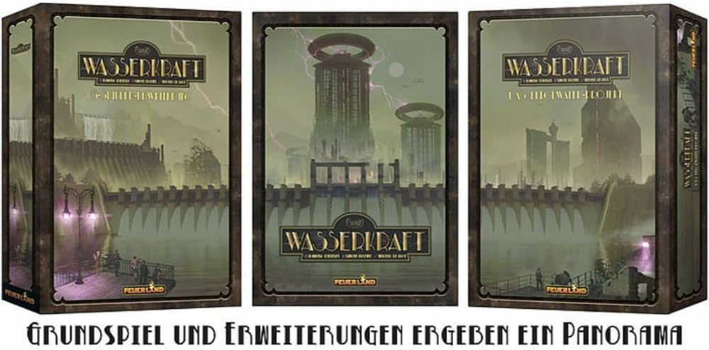 Feuerland Spiele 31011 Wasserkraft: 5 Spieler Erweiterung