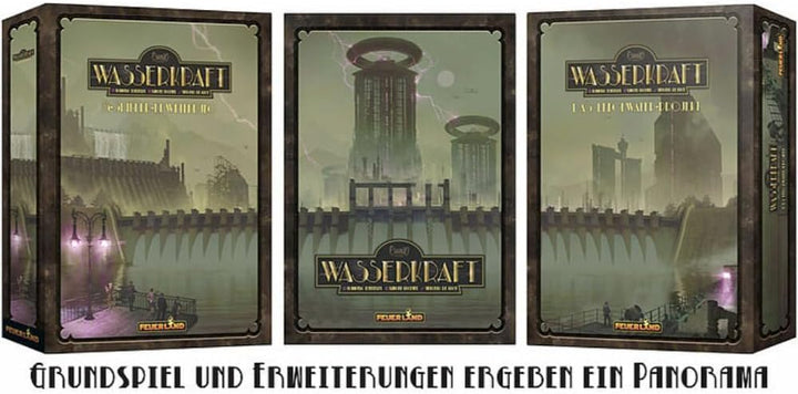 Feuerland Spiele 31011 Wasserkraft: 5 Spieler Erweiterung