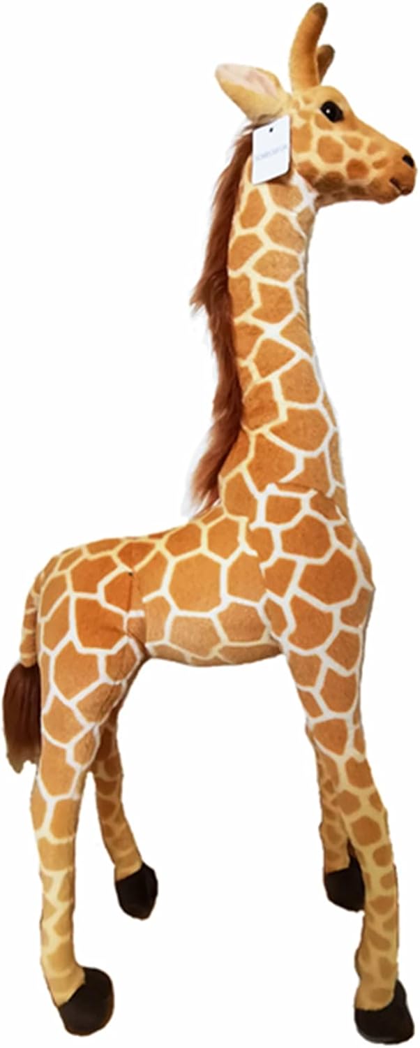 100cm 40" Giraffe Stofftier Grosses Plüschtier Babyzimmer Grosse Dekoration Figur Partydekoration