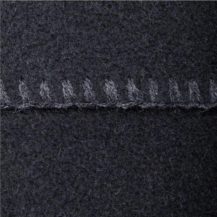 Soft-Fleece-Kissenbezug – Polarfleece mit Häkelstich – weiche, hochwertige Sofa-Kissenhülle – 50x50