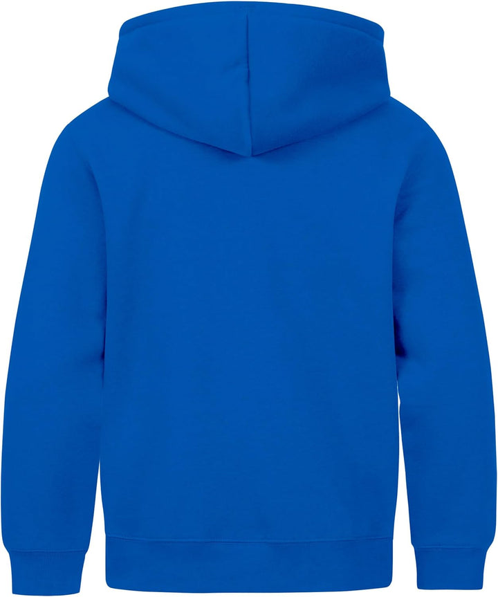 Neverless® Kinder Hoodie Mädchen Blumen Aufdruck Kapuzenpullover Sweatshirt Kapuze Blau 140, Blau 14