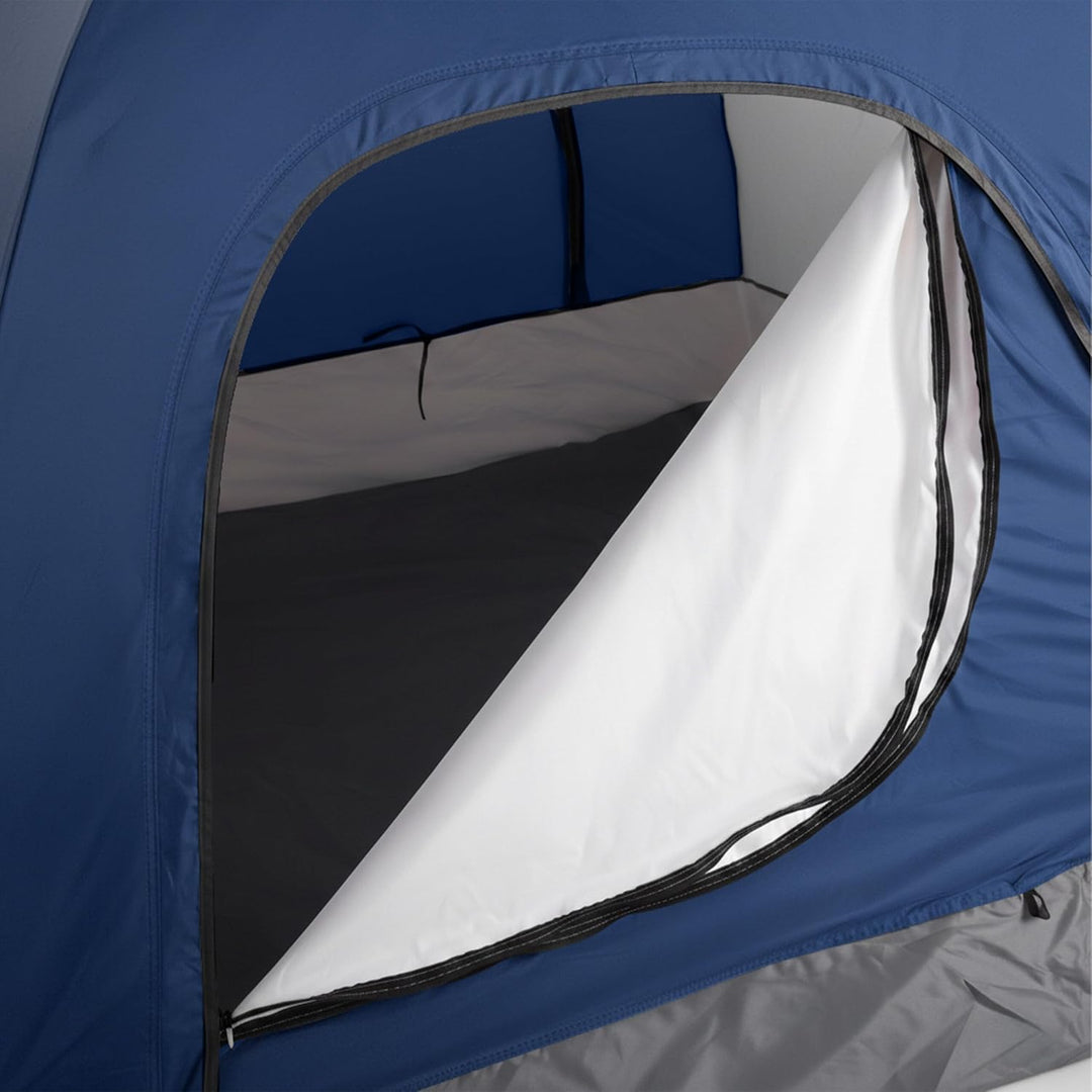 Relaxdays Pop Up Zelt Strand, Wurfzelt, 2-3 Personen, kleines Packma , UV Schutz 50+, HxBxT: 135 x 2