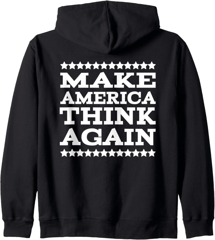 Make American Think Again Kapuzenjacke