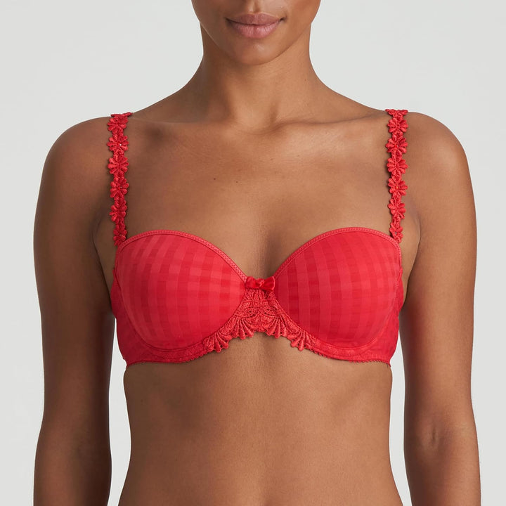 Marie Jo Avero Unterlegter BH Trägerlos 70C Scarlet, 70C Scarlet