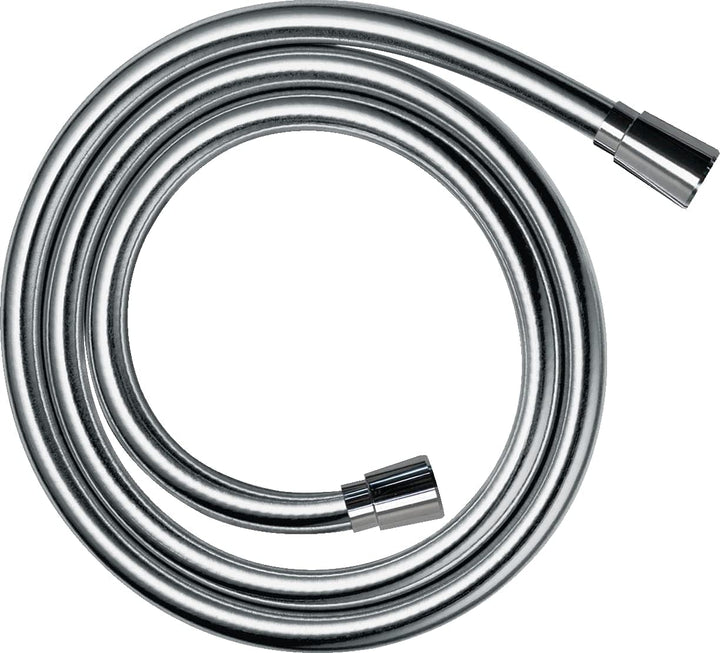 hansgrohe wassersparender Duschkopf Crometta, Sparduschkopf 6l/min, Duschbrause, Weiss/Chrom & Braus