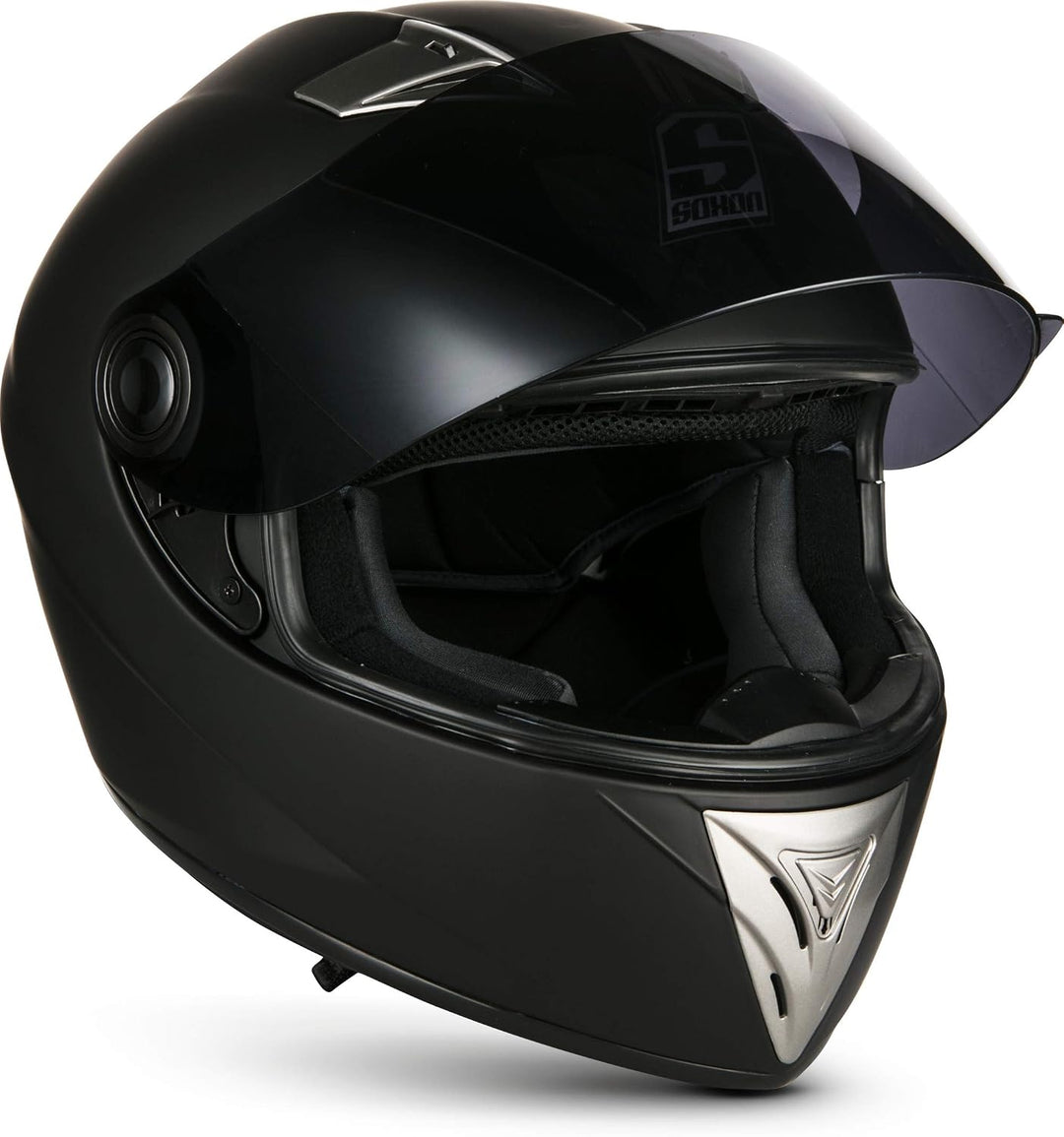 Soxon® ST-550 „Fighter“ · Integral-Helm · Full-Face Motorrad-Helm Roller-Helm Scooter-Helm Cruiser S