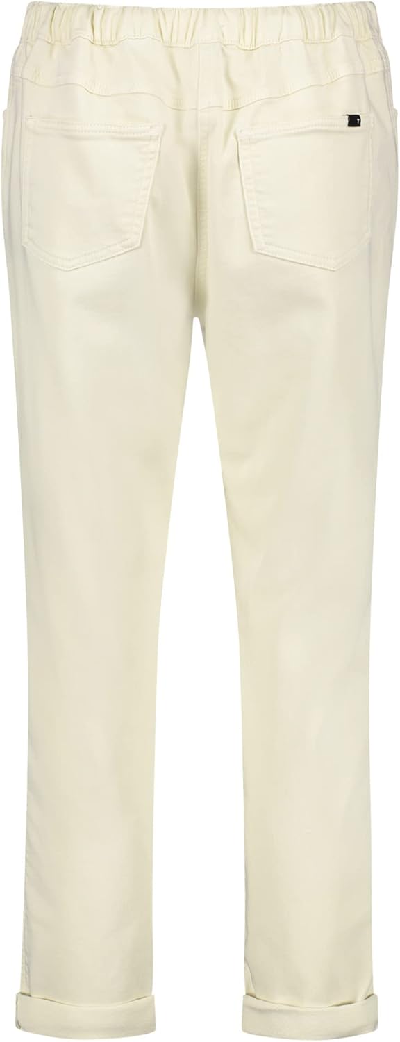 Taifun Damen Hose 36 Light Creme, 36 Light Creme