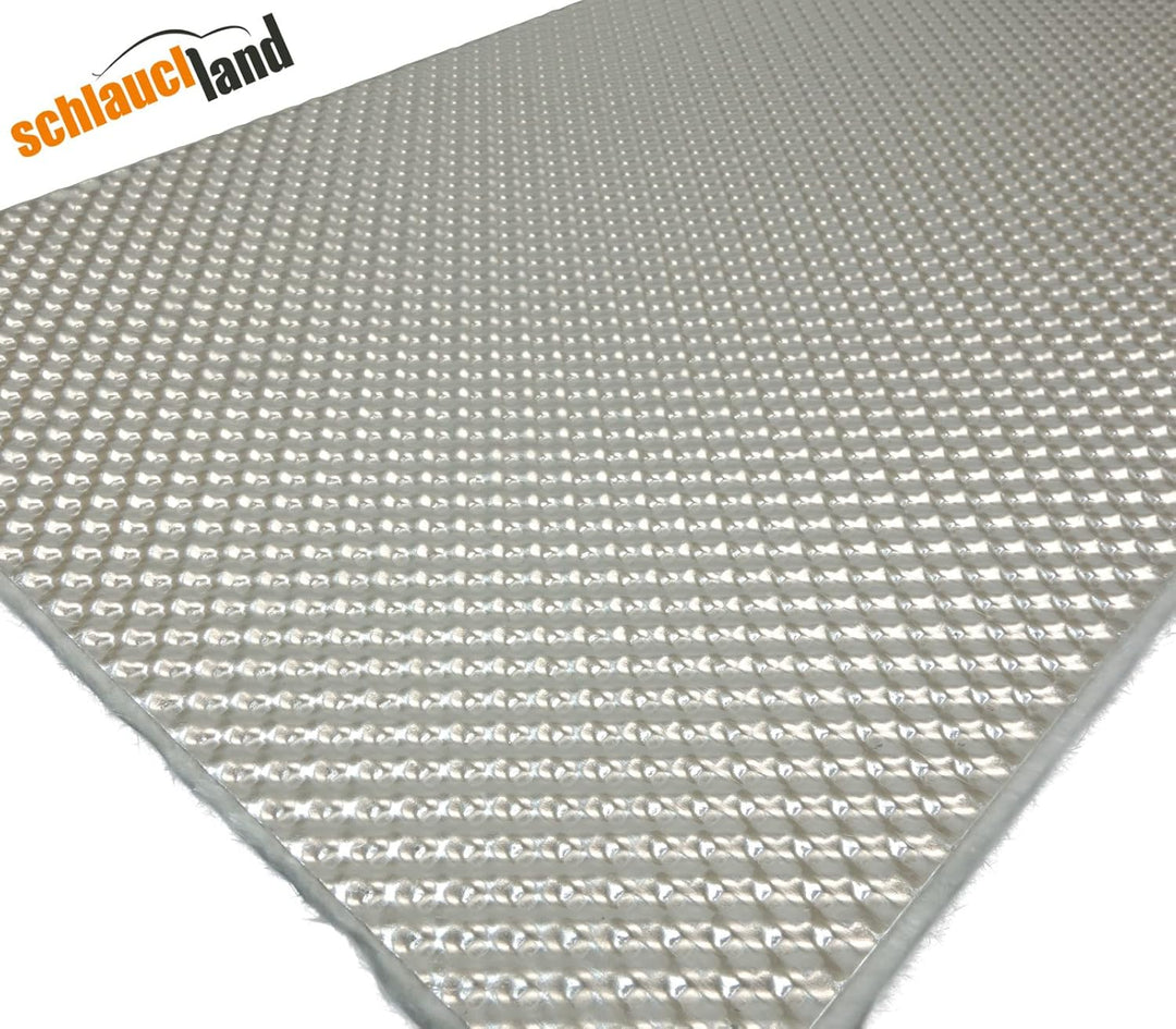 9 Stück Alu-Keramik Hitzeschutzmatte ULTRA selbstklebend 1,00 x 0,50 m reflektierend | VIELE GRÖSSEN