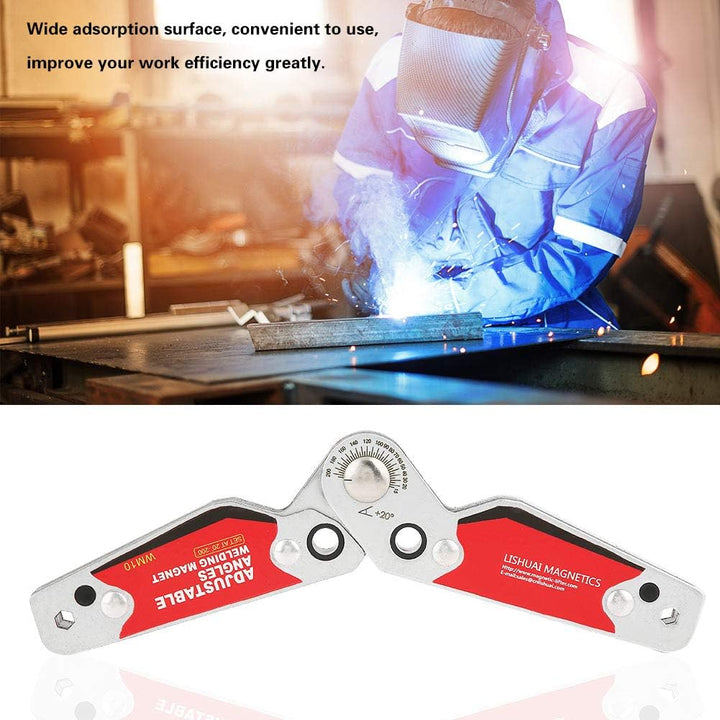 Winkel Schweisshalter, verstellbarer Magnet Magnetischer Schweisshalter Schweisserwerkzeugzubehör (2