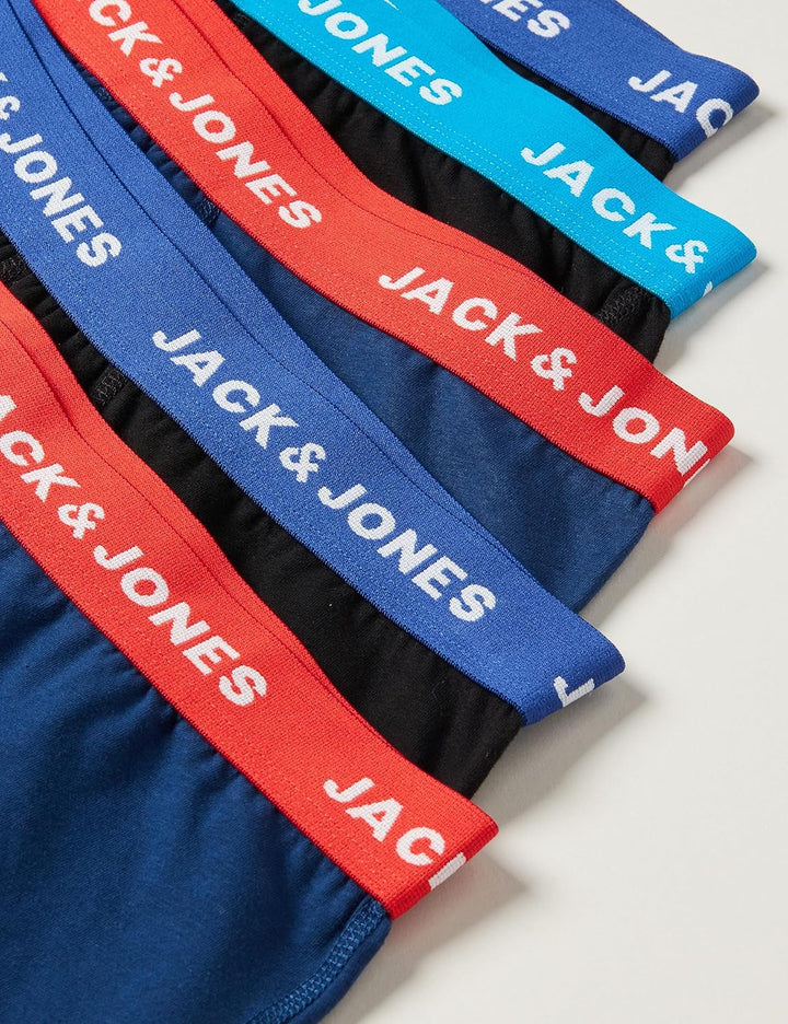 JACK & JONES Herren Boxershorts 5XL Surf The Web/Pack:surf The Web - Estate Blue - Estate Blue - Blu