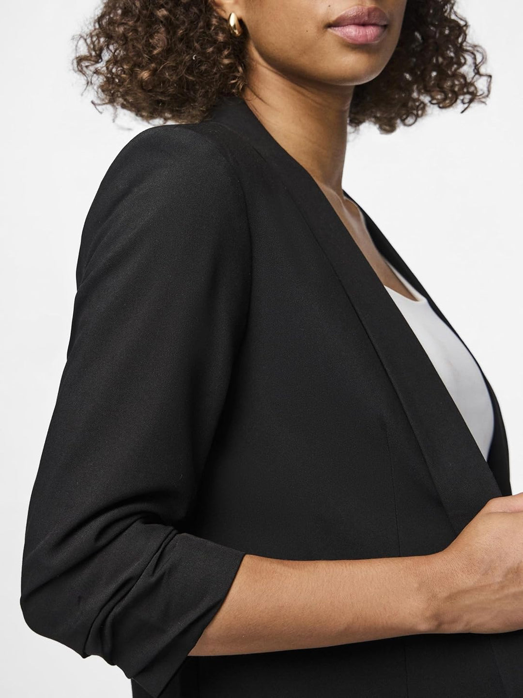 PIECES Female Blazer PCBOSELLA XS Schwarz, XS Schwarz