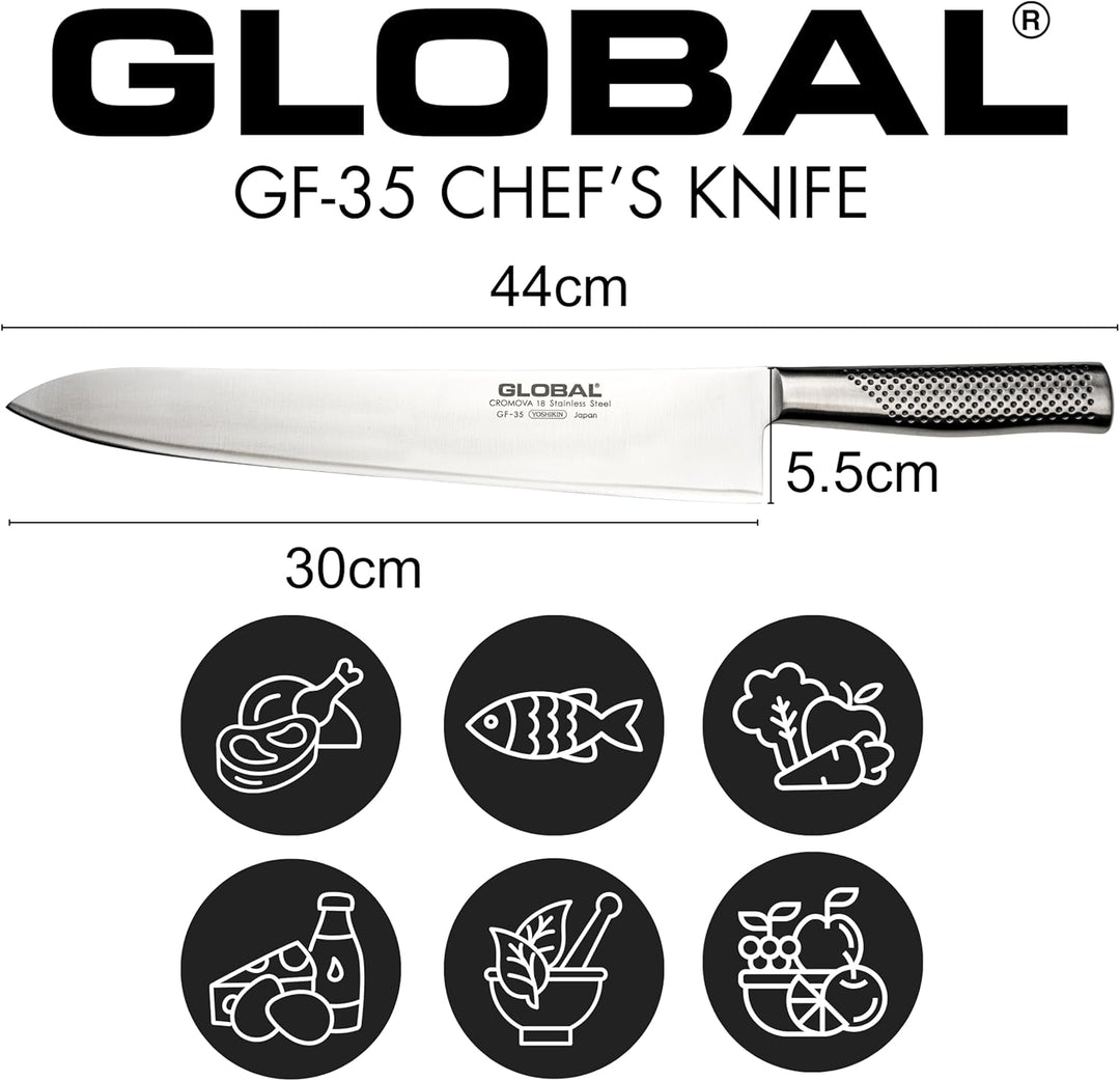 Global GF-35 Kochmesser, 30 cm