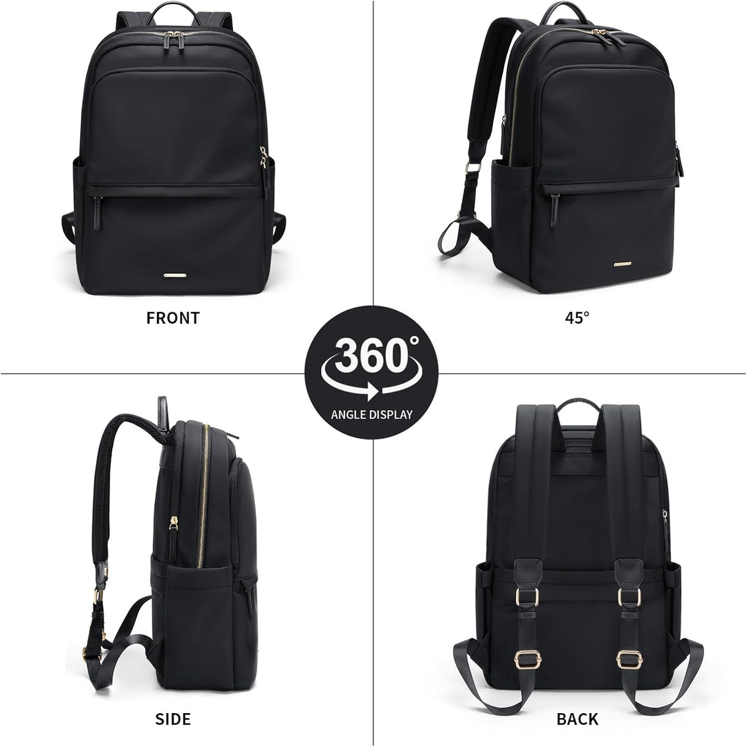 GOLF SUPAGS Laptop Rucksack für Damen Casual Daypack für Arbeit Reisen College Schulrucksack Handtas