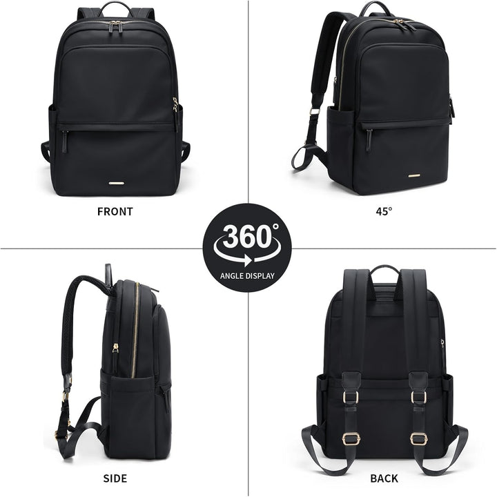 GOLF SUPAGS Laptop Rucksack für Damen Casual Daypack für Arbeit Reisen College Schulrucksack Handtas