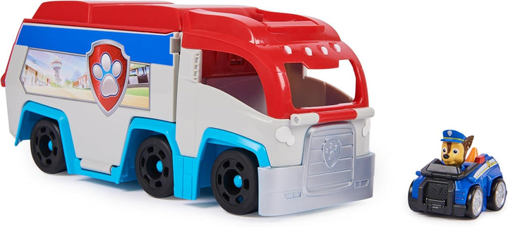 PAW PATROL – Pup Squad Mini-Patroller Teamfahrzeug mit Chase-Spielzeugauto, Spielzeug geeignet für K