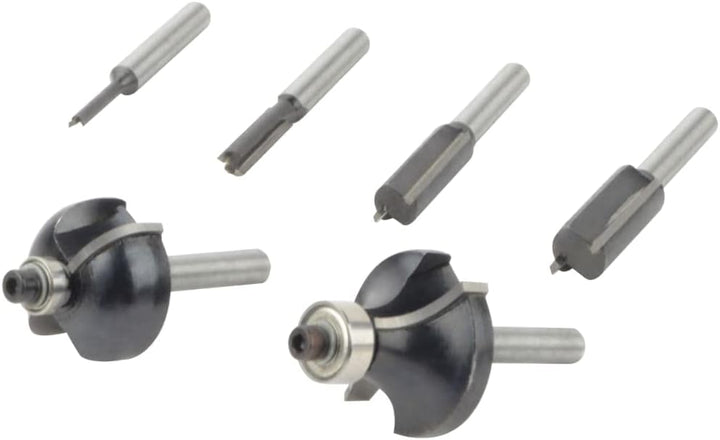 Brüder Mannesmann M12868 Elektrische Oberfräse mit 6 Fräsern
