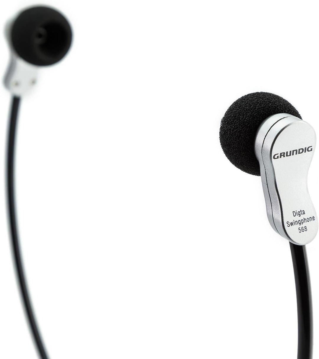 Grundig PCC5683 Digta Swingphone 568 USB, Schwarz/silberfarben